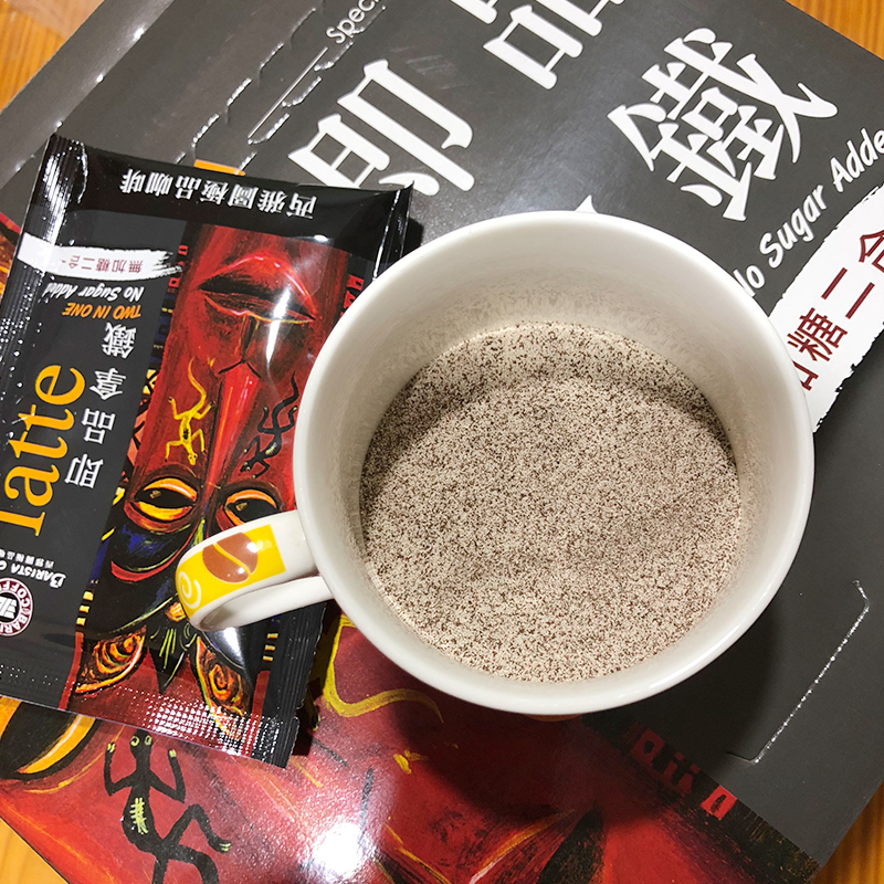 台湾BARISTA西雅图咖啡即品拿铁二合一速溶三合一21g*100包冲饮品