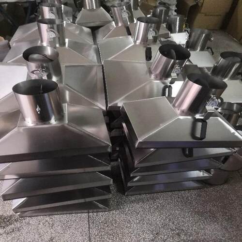 定做工业焊接不锈钢吸烟罩废气通风除尘方形圆形集气罩注塑机排烟 - 图0