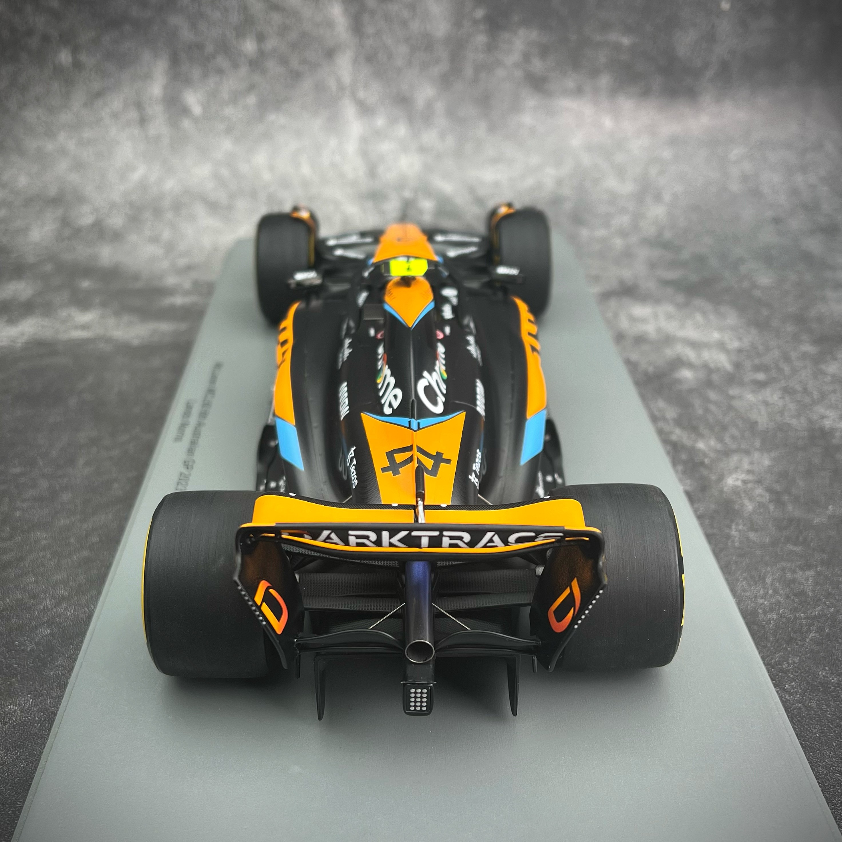 沙沙汽车模型Spark1:18迈凯伦F1赛车MCL60诺里斯2023树脂收藏摆件-图2