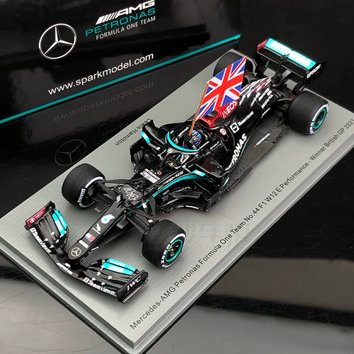 Shasha Model Spark 1 43 Mercedes -Benz F1 Racing Hamilton W12 2021 Модель BOTAS