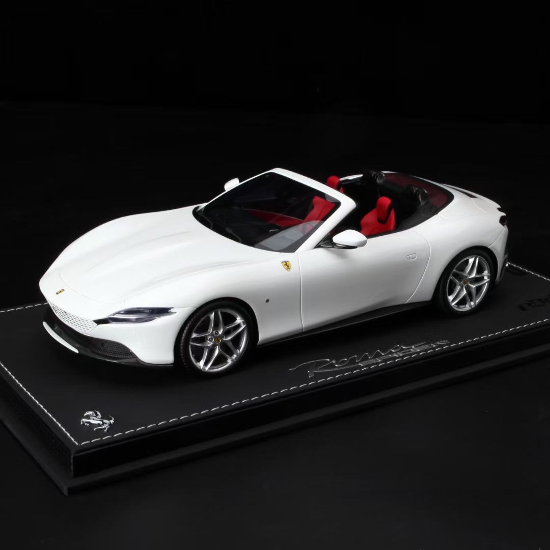 沙沙汽车模型BBR1:18法拉利罗马Roma Spider发布色超跑树脂收藏品 - 图2