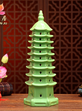 办公室桌面书房旺事业供奉文昌塔