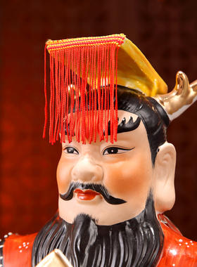 陶瓷四海龙王龙王爷神像工艺摆件