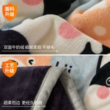 Одеяло, коралловая простыня, фланелевый диван для сна, полотенце, увеличенная толщина