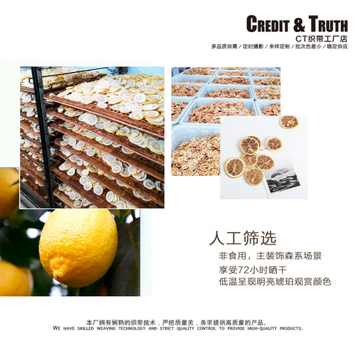 干果优质柠檬片大柠檬干片甜品台装饰森系婚礼场景装饰伴手礼点缀 - 图2