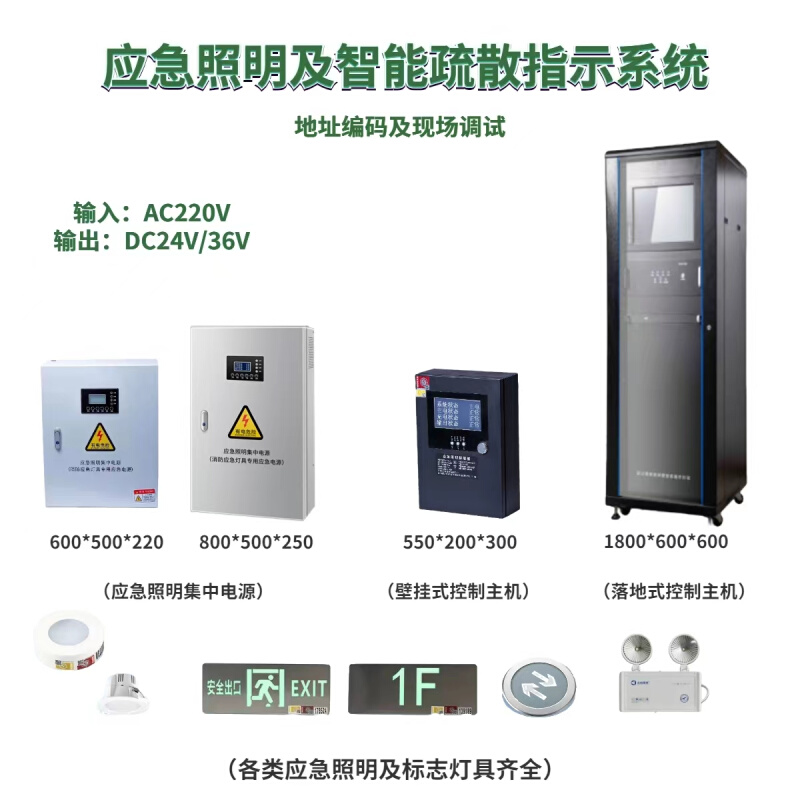 应急照明集中电源a型敏华消防配电箱eps电源箱