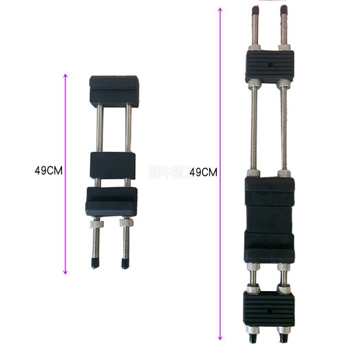 新款不锈钢磨刀架家用可调节磨刀石支架水槽防滑磨刀固定架子神器 - 图1