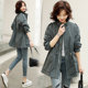 Windbreaker women's short spring and autumn 2025 loose bf work wear