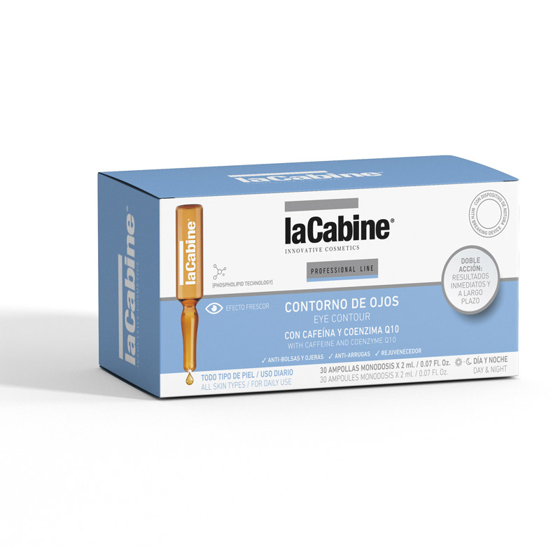 西班牙lacabine眼部精华小安瓶紧致抗皱去细纹眼纹去黑眼圈30*2ml