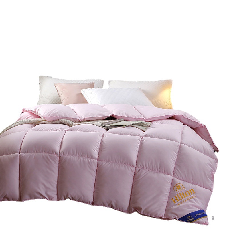 Hotel quilt Hilton duvet autumn winter warm羽丝绒被芯冬被子-图3