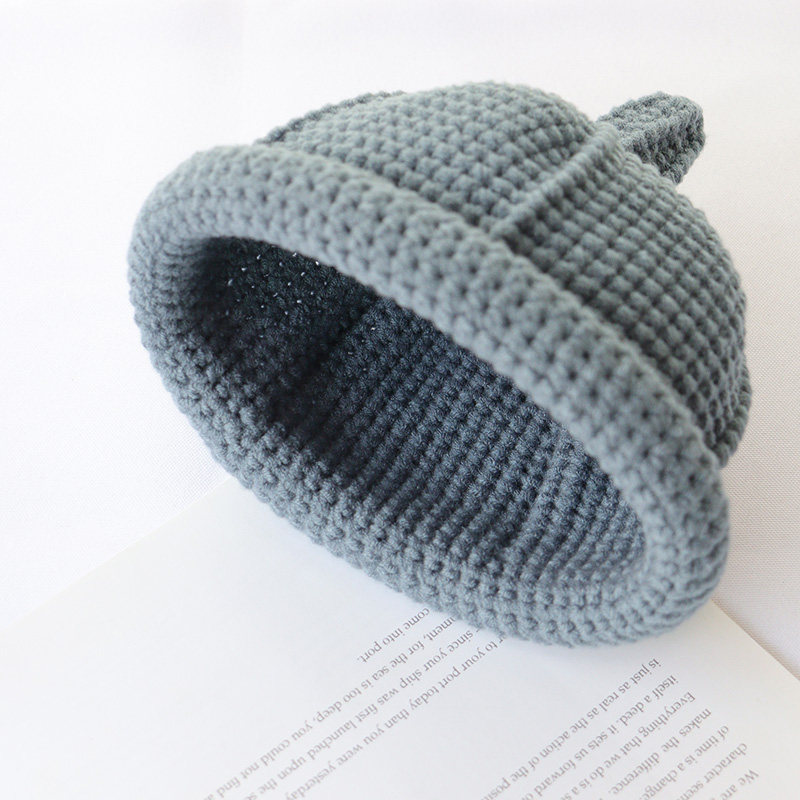 呵哈手工编织婴儿童毛线奶嘴帽子冬可爱男女宝宝钩针织diy材料包,淘宝优惠券,粉丝福利购,淘宝优惠卷