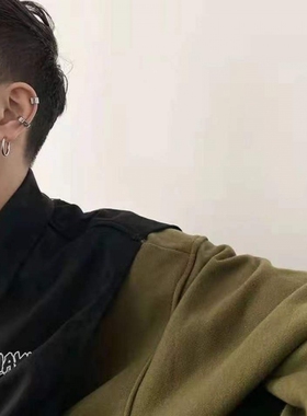 复古气质套装耳夹女夏无耳洞轻奢高级感小众冷淡风精灵耳骨夹耳饰