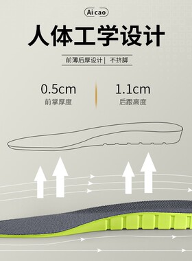 适配aj1倒勾鞋垫耐克原装专用