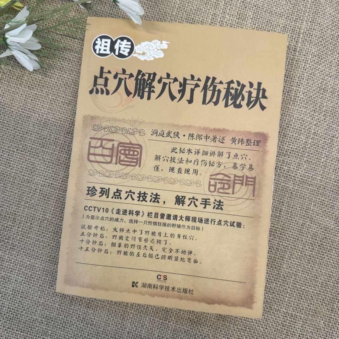 点穴解穴疗伤秘诀 陈郎中点穴奇术治病神技法疗伤秘方易学专治杂症奇效中医养生经验疗法医学穴位经络详解书籍老祖宗传记