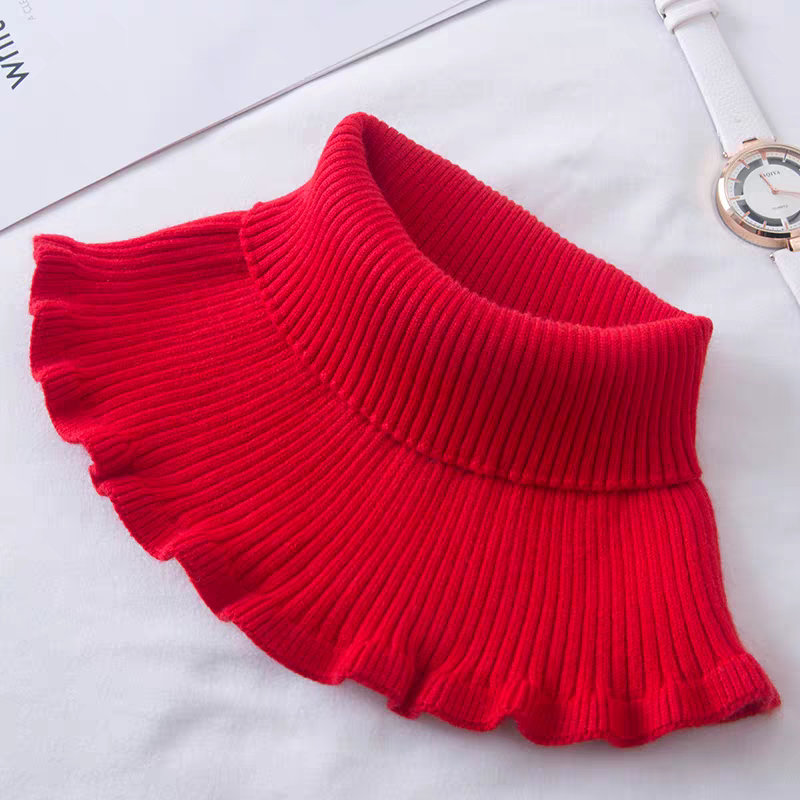 羊毛围脖女士秋冬季假领子百搭保暖时尚护脖子高领脖套护颈椎围巾,淘宝优惠券,粉丝福利购,淘宝优惠卷