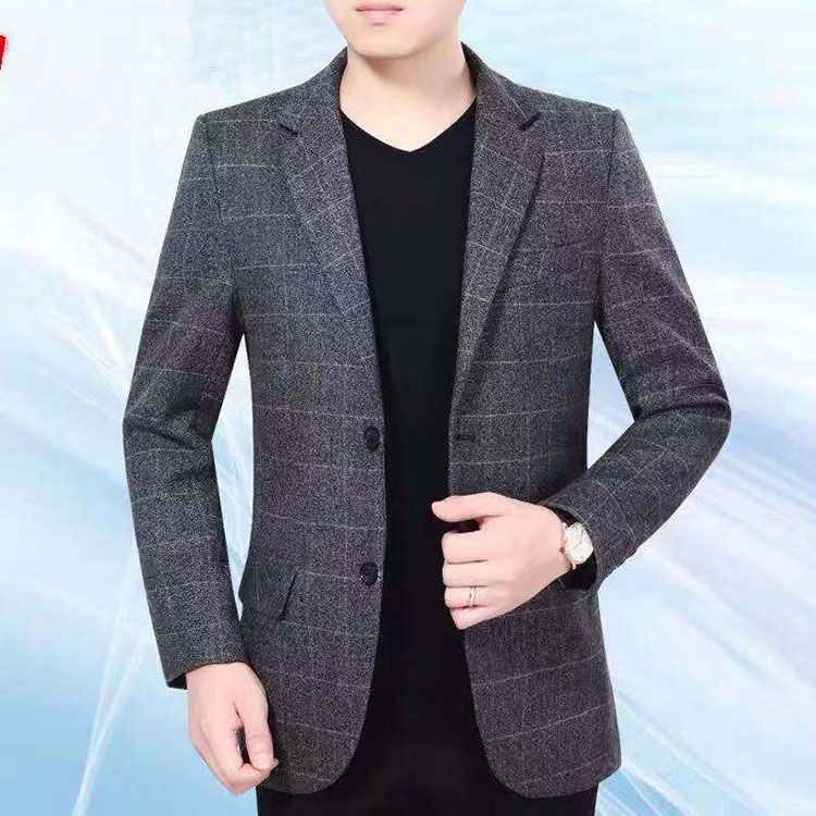 DIY纸样新款男士456外套制版修身休身西服外套男打版服装裁剪图纸-图1