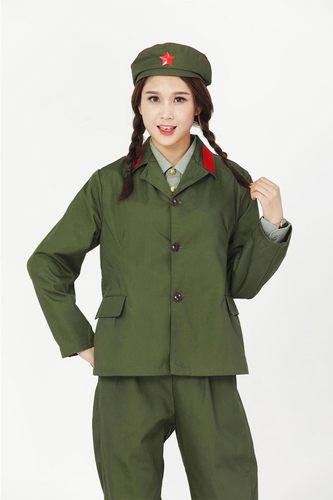 65式老军套装正品老式的确良军装男老兵老兵怀旧聚会演出服六五式 - 图3