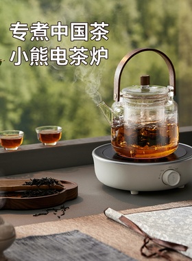 小熊全玻璃养生壶电陶炉