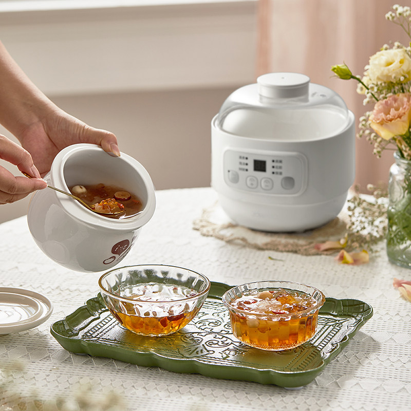 小熊宝宝婴儿辅食bb煲汤燕窝煮粥锅 小熊电器电炖/煮粥锅/文火炉