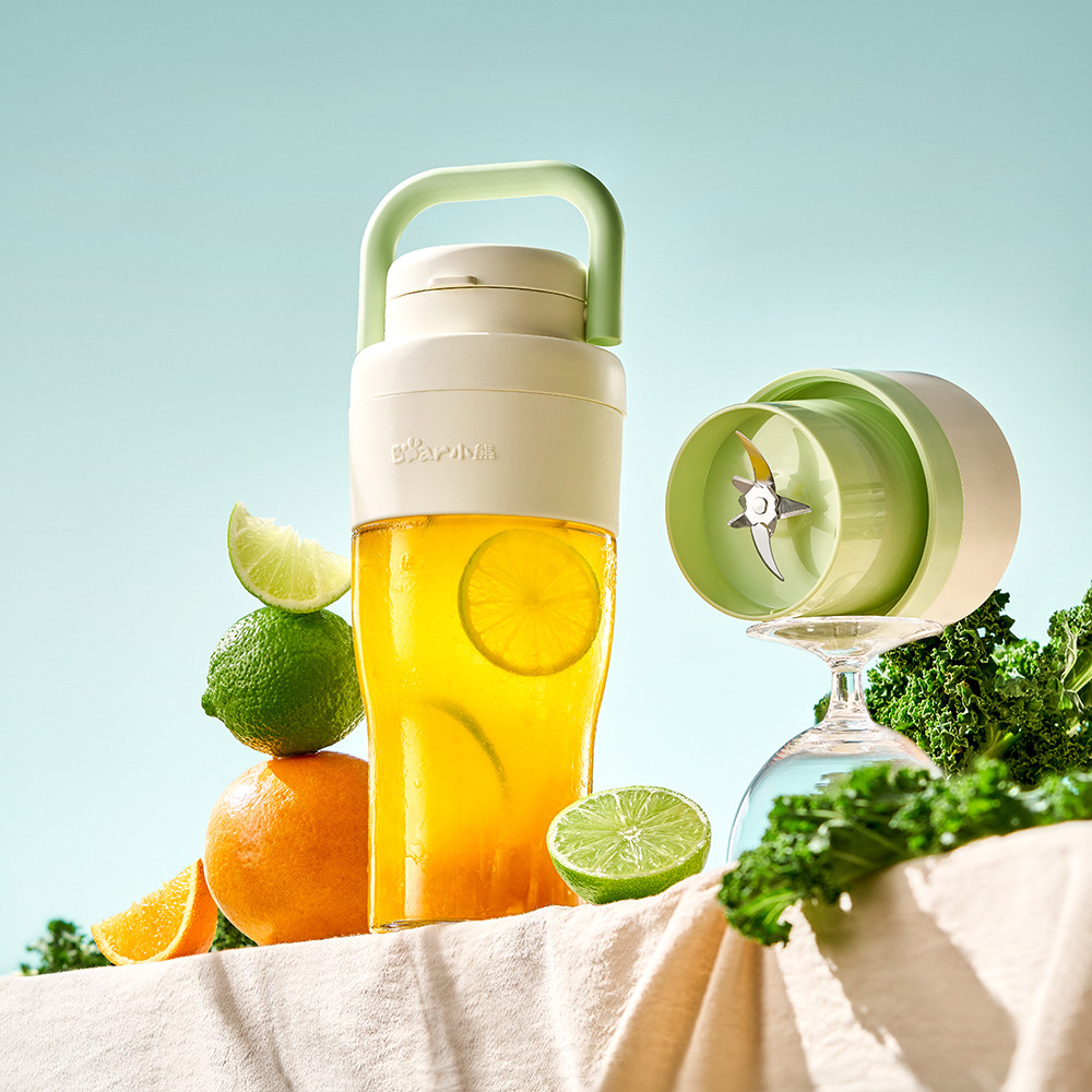 小熊榨汁杯榨汁机小型便携式家用电动果汁机迷你多功能2026新款