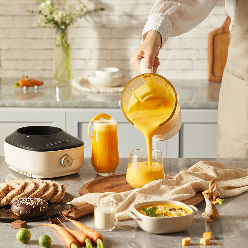 小熊低音破壁机家用全自动豆浆机 小熊电器破壁机