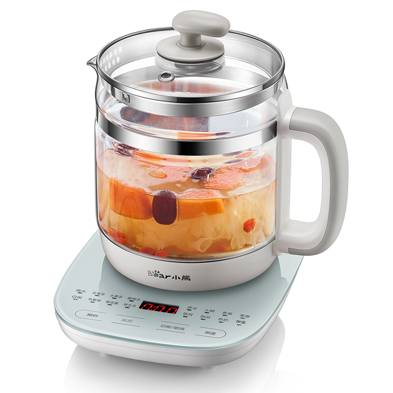 小熊玻璃一体多功能电热茶壶养生壶 小熊电器养生壶/煎药壶