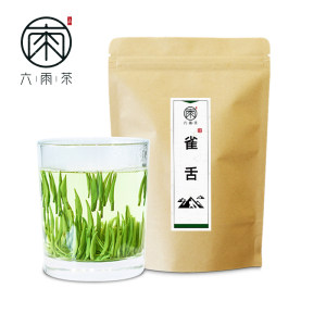 六雨绿茶2024新茶金坛雀舌袋装茶叶江苏特产散装嫩芽毛尖炒青春茶