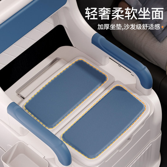 家用老人坐便器可移动马桶室内防臭便携式孕妇成人老年人起夜便盆