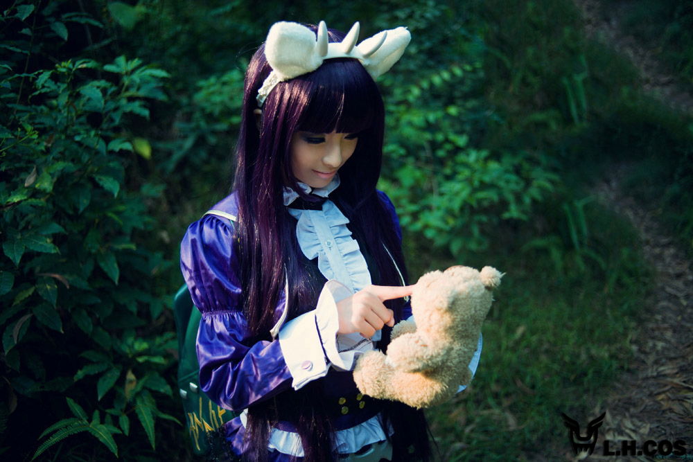 【可出租】现货 lol英雄联盟女哥特萝莉安妮 cosplay服装道具-图3