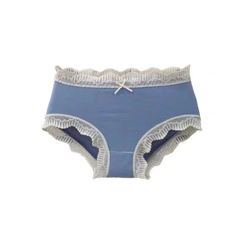 日系宫延风少女心内裤女中腰性感蕾丝纯棉裆透气舒适三角裤,淘宝优惠券,粉丝福利购,淘宝优惠卷
