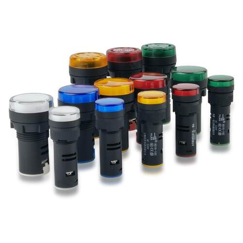 一佳声光蜂鸣器AD16-22SM闪光故障蜂鸣器报警器12V24V220V开孔22m - 图3