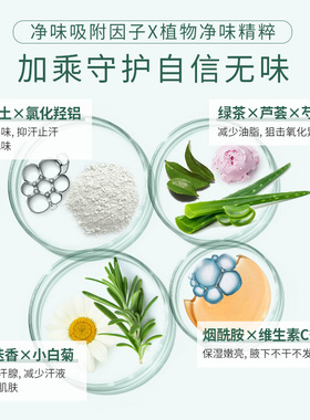 舒友阁净味香体露走珠止汗露止汗滚珠膏腋窝去异味去汗味官方正品