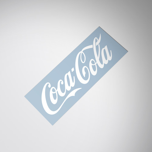 适用于cocacola decal sticker可口可乐标识车身玻璃JDM车贴纸-图3