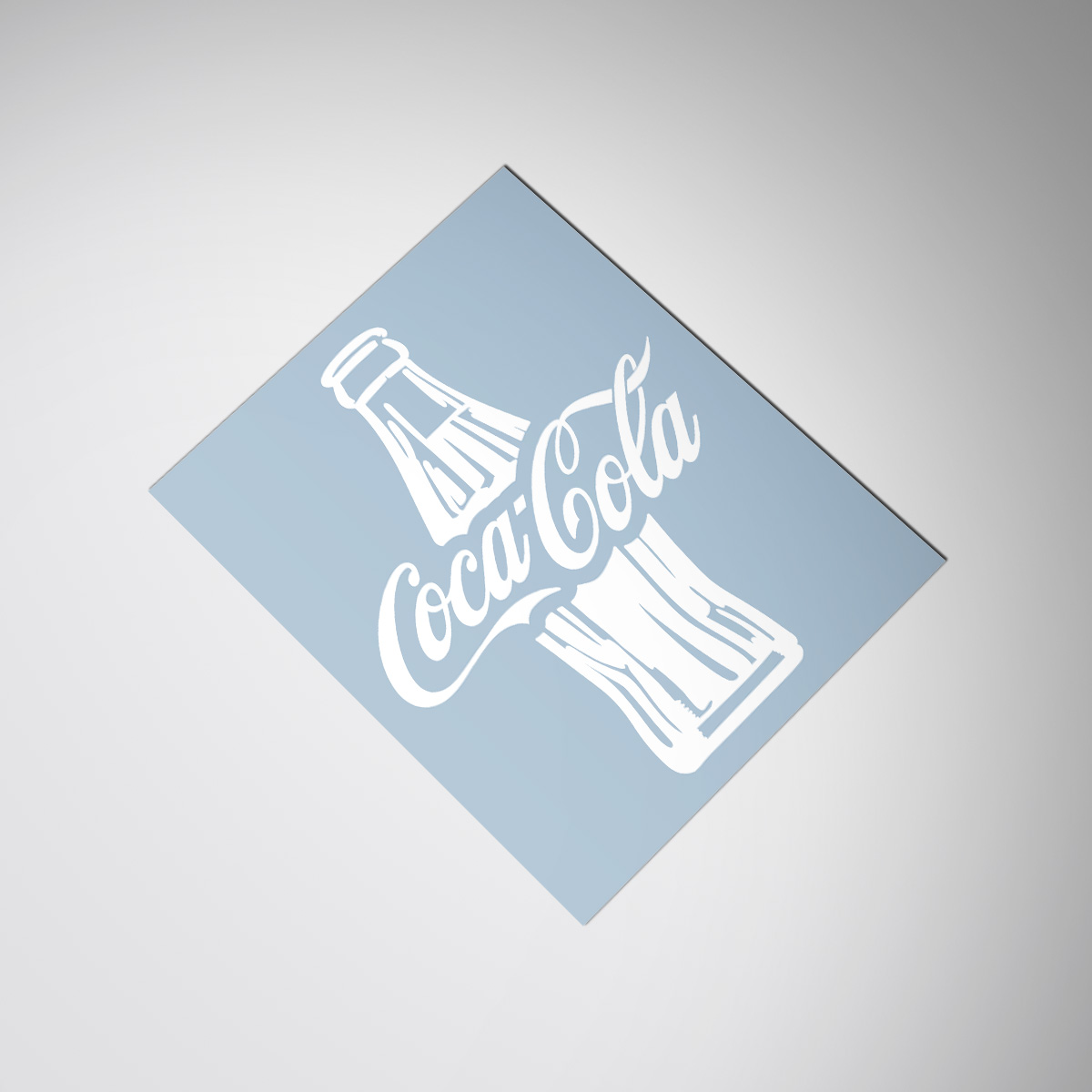 适用于cocacola decal sticker可口可乐标识车身玻璃JDM车贴纸