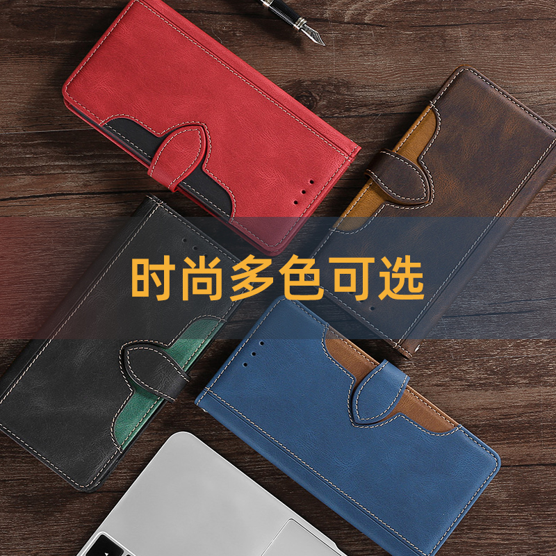 适用华为荣耀Play5手机壳翻盖honor畅玩20pro保护套真皮HJC-AN90双面全包LX9防摔商务男士女新款创意插卡磁吸