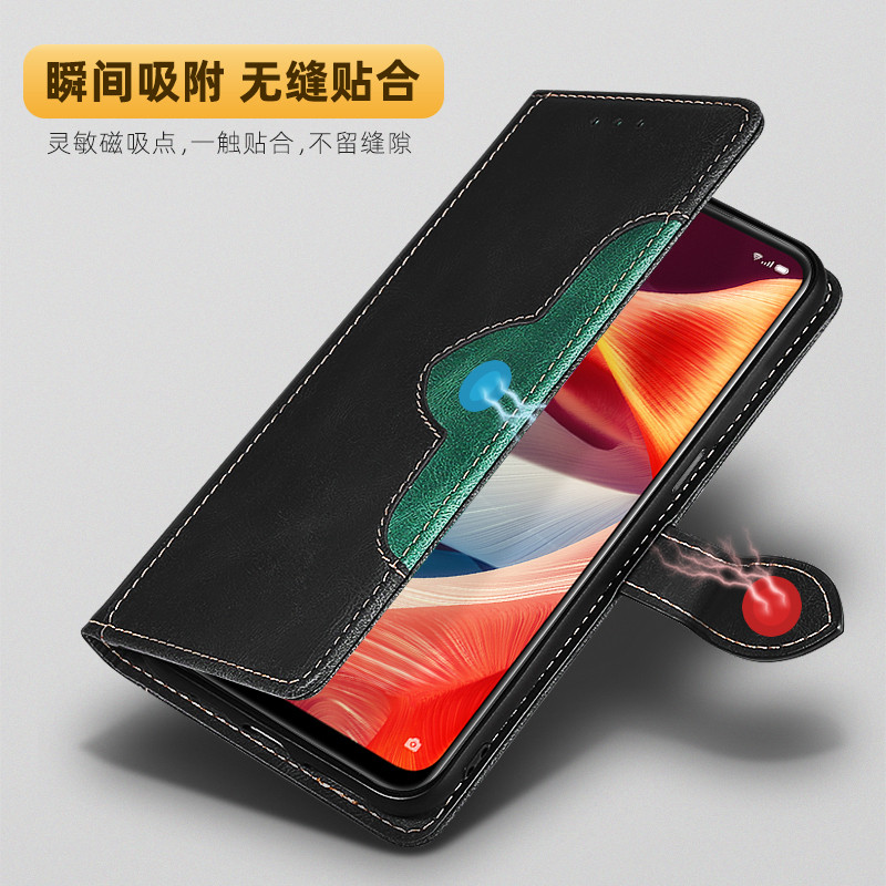 oppoa55手机壳新款oppo a53保护套a11s翻盖式皮套a52双面保护0pp0a35高级创意A55s 5G磁吸扣a32男女5g潮 - 图1