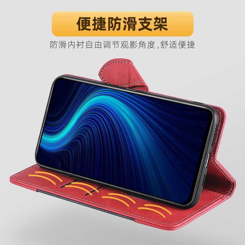 适用于华为荣耀x10手机壳翻盖式皮套honor9x全包防摔9xpro双面皮套保护10xlite创意磁吸商务TEL-AN00男女耐脏