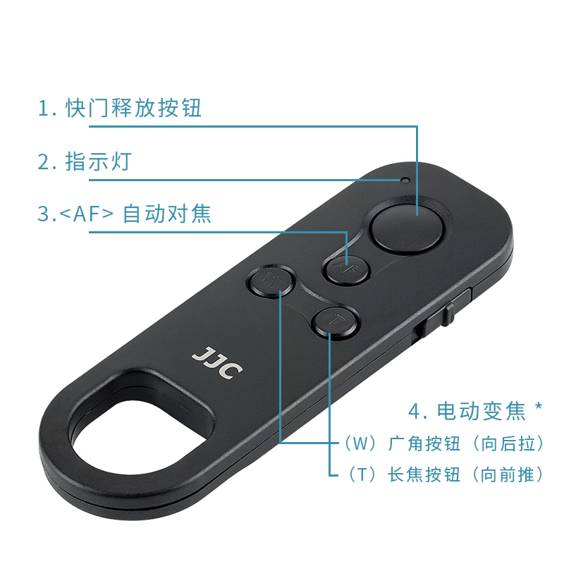 JJC适用佳能BR-E1蓝牙遥控器无线R10 R7 R5 V10 R5C R6 R8 R100 R50 R62 M50 M50II 200DII M6II 6D2 G7X3-图1