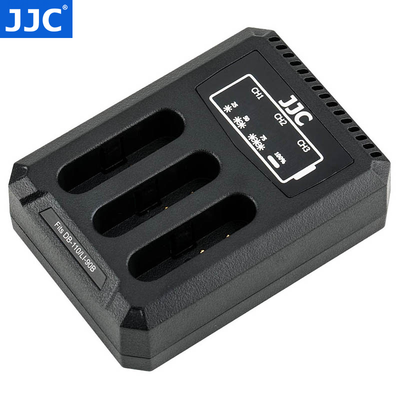 JJC 适用理光GR3X电池充电器GRIII GR3 DB-110奥林巴斯TG6 TG-5 TG4 TG3 TG7座充LI-90B/LI-92B - 图2