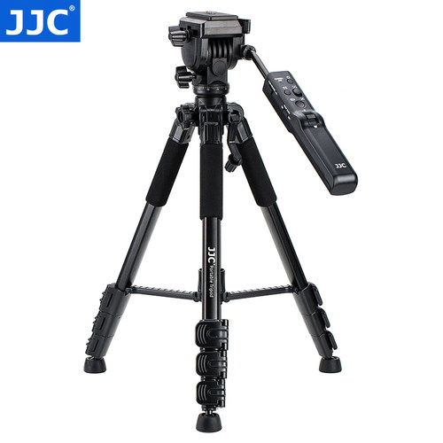 JJC 适用索尼VCT-VPR1含遥控器三脚架RX10M5 A9M3 A7M3 A7RM4 A7R5 A7M4 A6000 FX3 AX700 A6100 A6600摄像机 - 图0