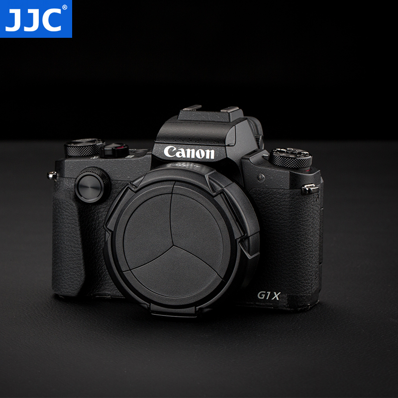 JJC 适用佳能G1XM3自动镜头盖 G1X3镜头保护盖PowerShot G1X Mark III - 图1