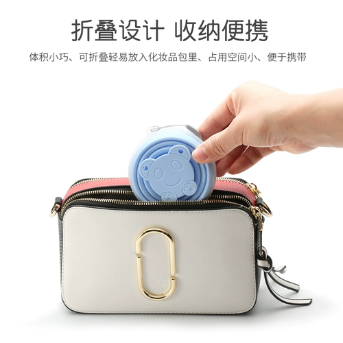 Силиконовая складная чашка для расширения чашка на открытом воздухе.