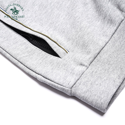 圣大保罗专柜正品男装秋冬厚款青春时尚收脚休闲裤卫裤PW18KP101M - 图3