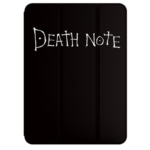 适用ipad保护套2022苹果9.7带笔槽10.2/10.9/11寸壳air4/5第九代mini6壳2021死亡笔记deathnote黑色本本同款 - 图3