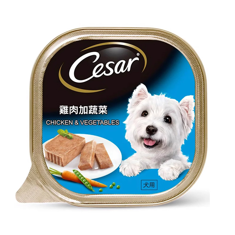 澳洲进口Cesar西莎/西沙狗罐头鲜肉餐盒适口性无添加拌饭犬罐头 - 图3