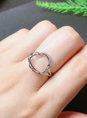 女s925原创设计佛公戒指异形