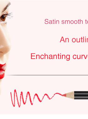 12 Color Matte Brown Lip Liner Waproof Long Lasting
