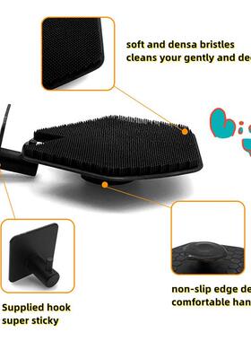 Soft Silicone Body Scrubber Handheld Shower Cleansing Brush