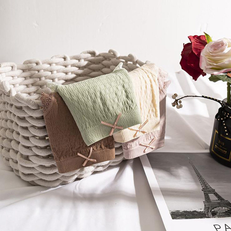 4条内裤女纯棉裆石墨烯抗菌全棉裆少女生蕾丝中腰冰丝透气短裤,淘宝优惠券,粉丝福利购,淘宝优惠卷