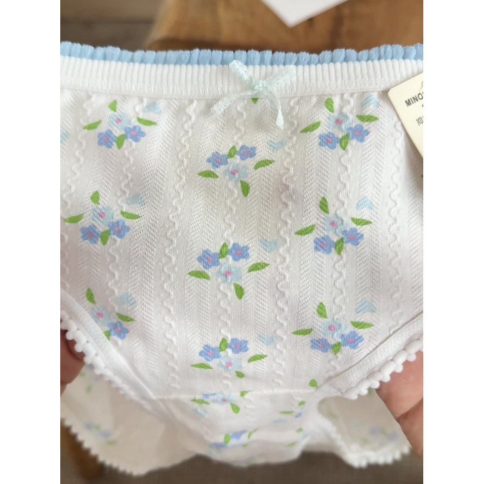 婴儿纯棉7A抗菌三角内裤女甜美碎花透气亲肤少女A类中腰女士100棉,淘宝优惠券,粉丝福利购,淘宝优惠卷